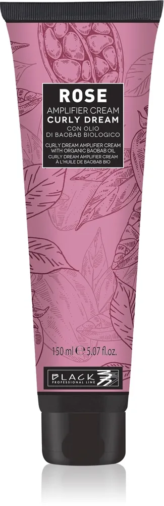 Black Professional Line Rose Curly Dream Leave-in kräm För vågigt och lockigt hår 150 ml