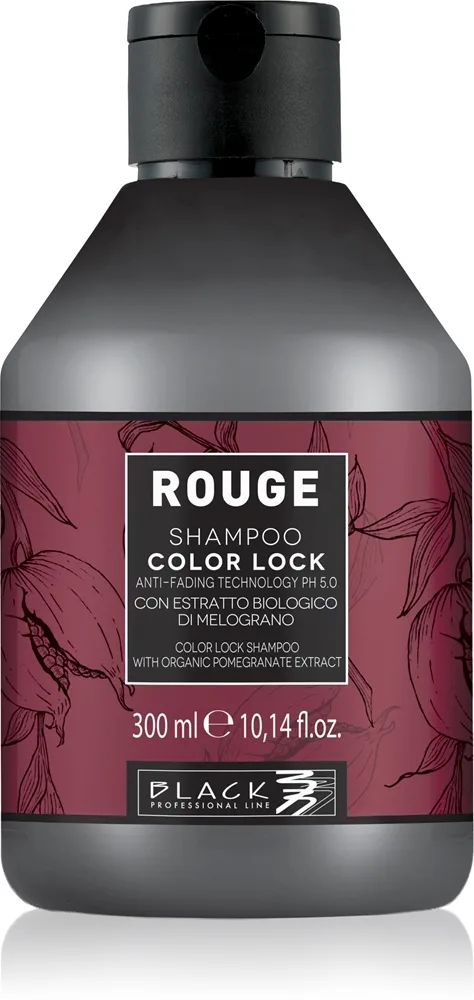 Black Professional Line Rouge Color Lock Shampoo Skyddande schampo För färgat hår 300 ml