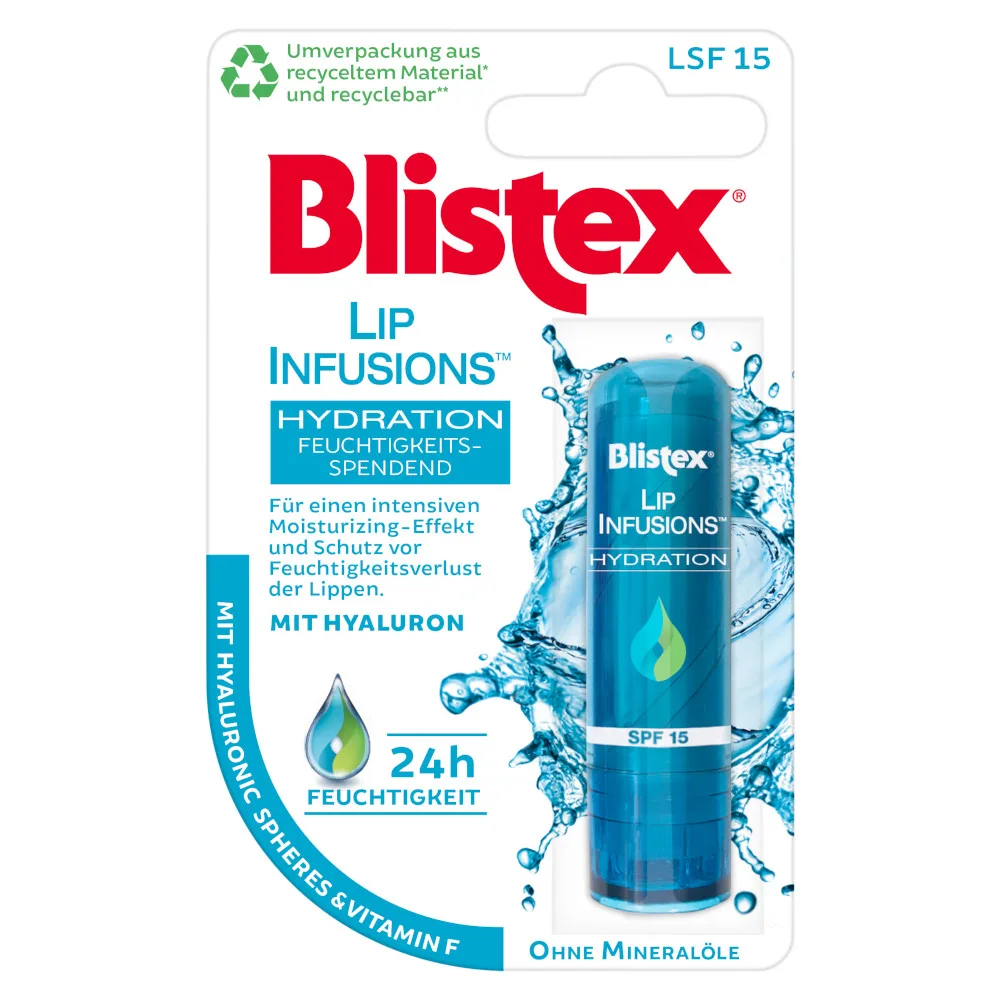 Blistex LIP INFUSIONS HYDRATION 3.7 g Stifte