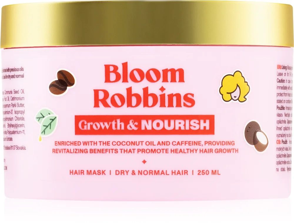 Bloom Robbins Vekst og næring maschera for pleiende hår for alle hårtyper 250 ml