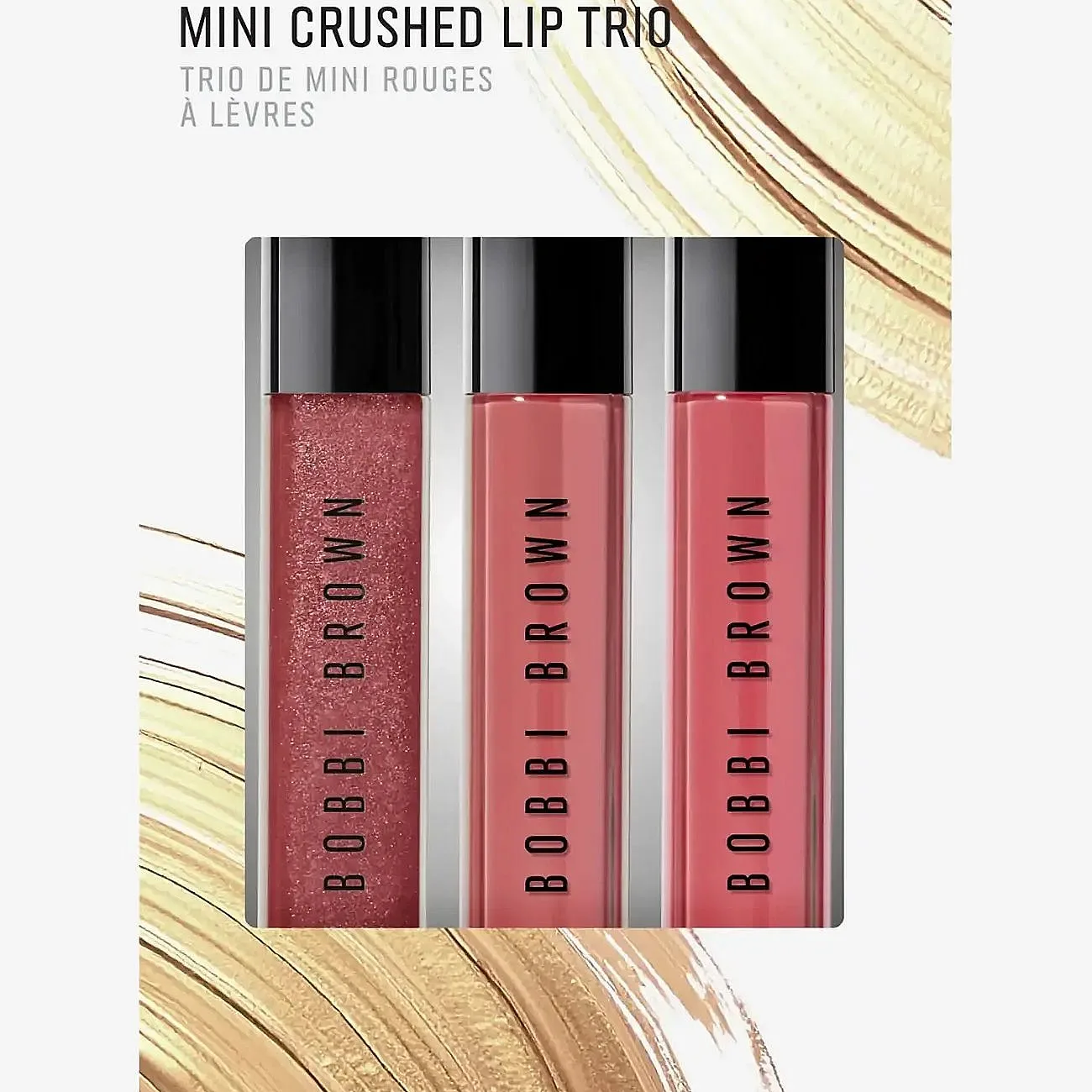 Bobbi Brown Holiday Mini Crushed Lip Trio Geschenkset für Lippen Farbton New Romantic / Love Letter / Kir Sugar