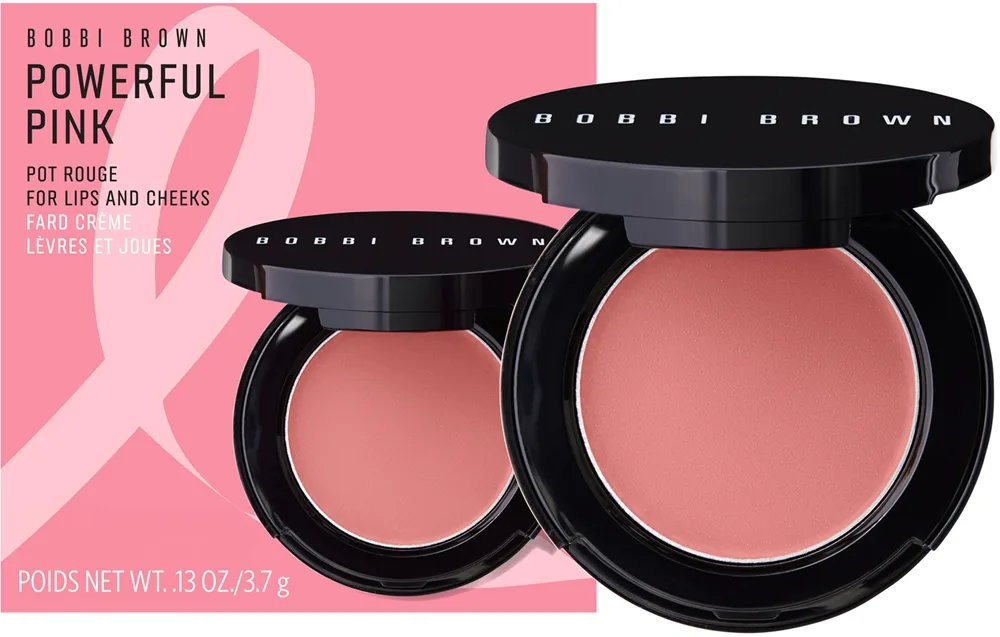 Bobbi Brown Powerful Pink Pot Rouge Matt rougekräm Skugga Powder Pink 3.7 g