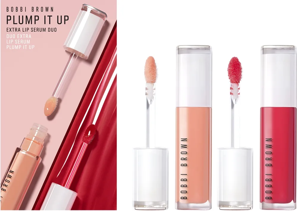 Bobbi Brown Promotional Flex Sets Extra Plump&Shine Lip Duo Presentförpackning för läppar