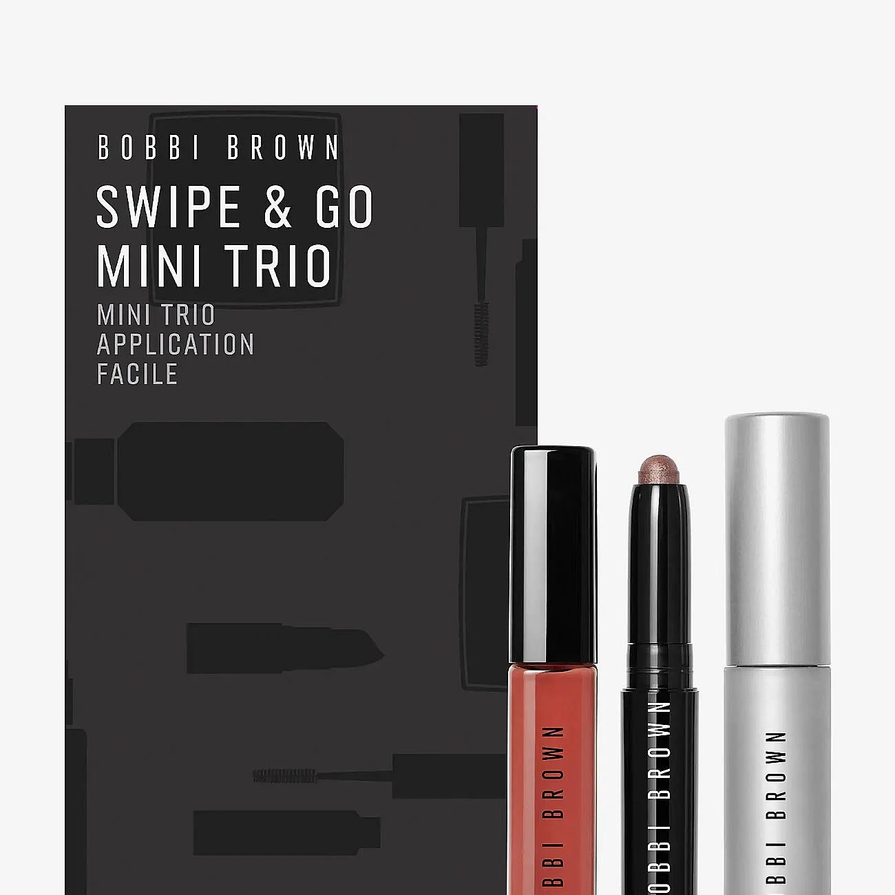 Bobbi Brown Swipe & Go Mini Trio - Nude - ONE SIZE