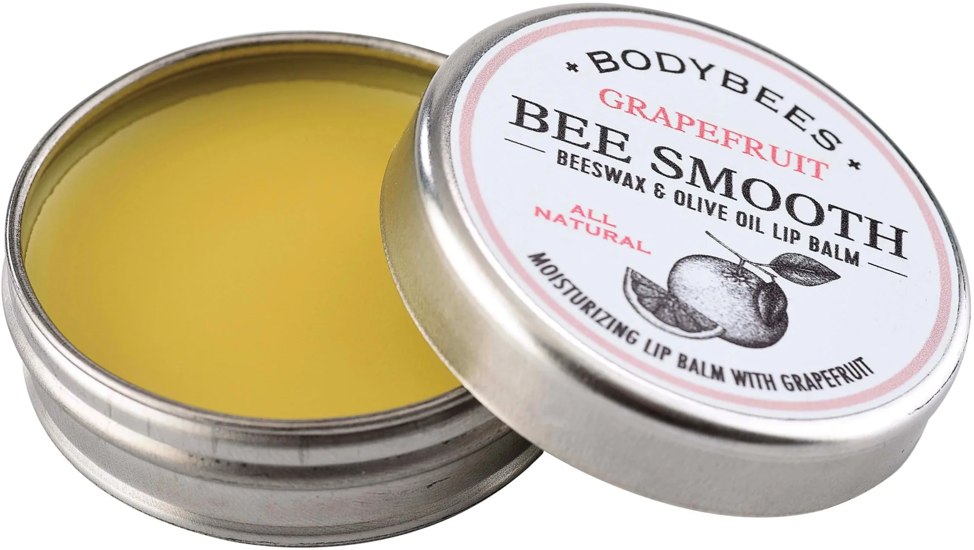 Bodybees Bee Smooth lipbalm Grapefruit 12 ml