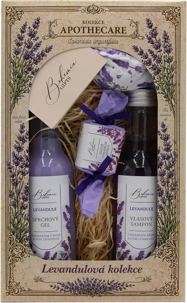 Bohemia Gifts Apothecare Lavender Presentförpackning för bad
