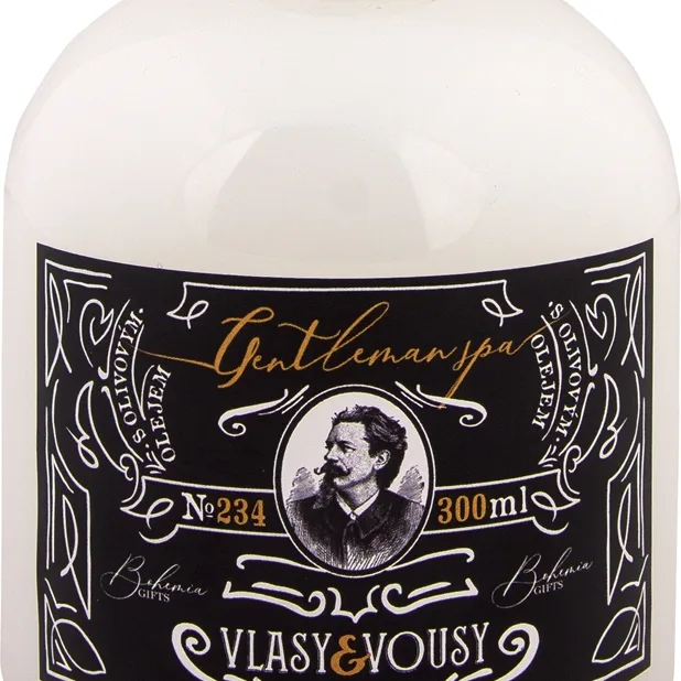 Bohemia Gifts & Cosmetics Gentleman Spa Skæg- og hårshampoo 300 ml