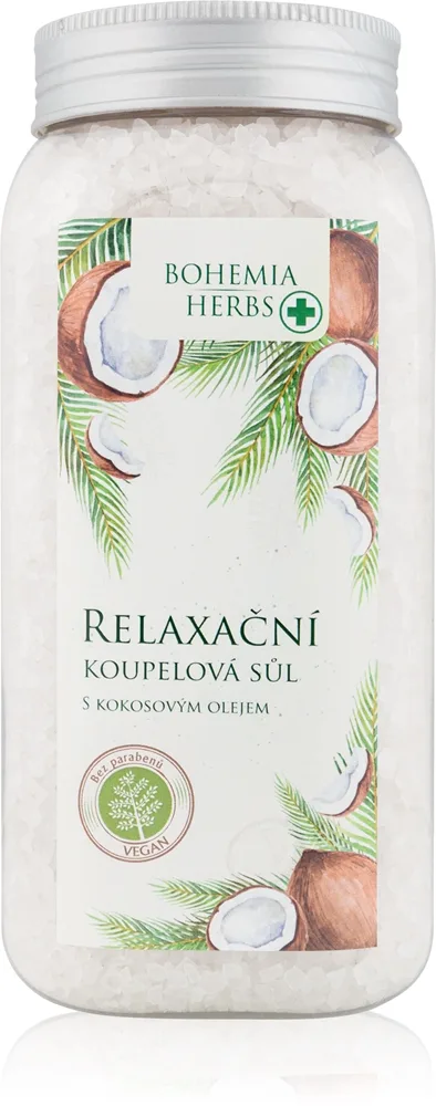 Bohemia Gifts Bohemia Herbs Coconut Oil Badsalt 900 g