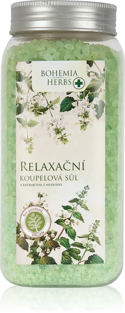 Bohemia Gifts Bohemia Herbs Lemon Balm Badsalt 900 g