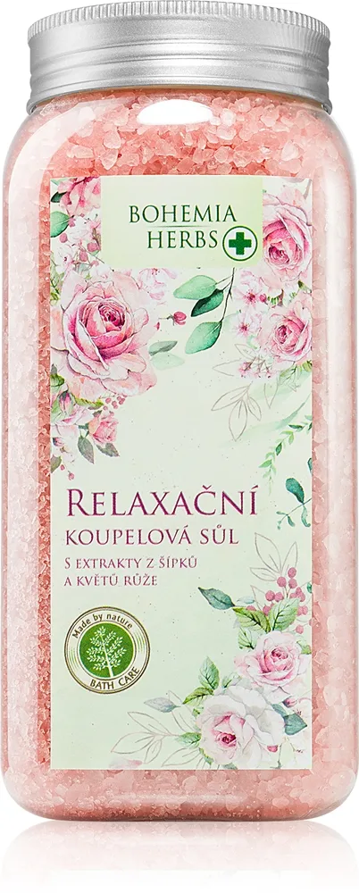 Bohemia Gifts Bohemia Herbs Rose Badsalt 900 g
