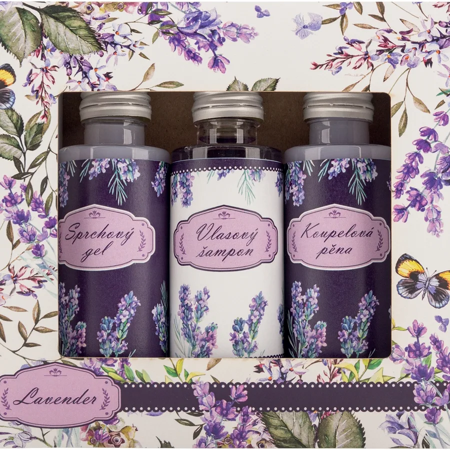 Bohemia Gifts & Cosmetics Lavender lahjasetti sisältää laventelia