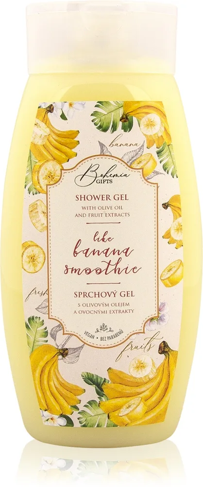Bohemia Gifts Like Banana Smoothie Duschtvål 250 ml