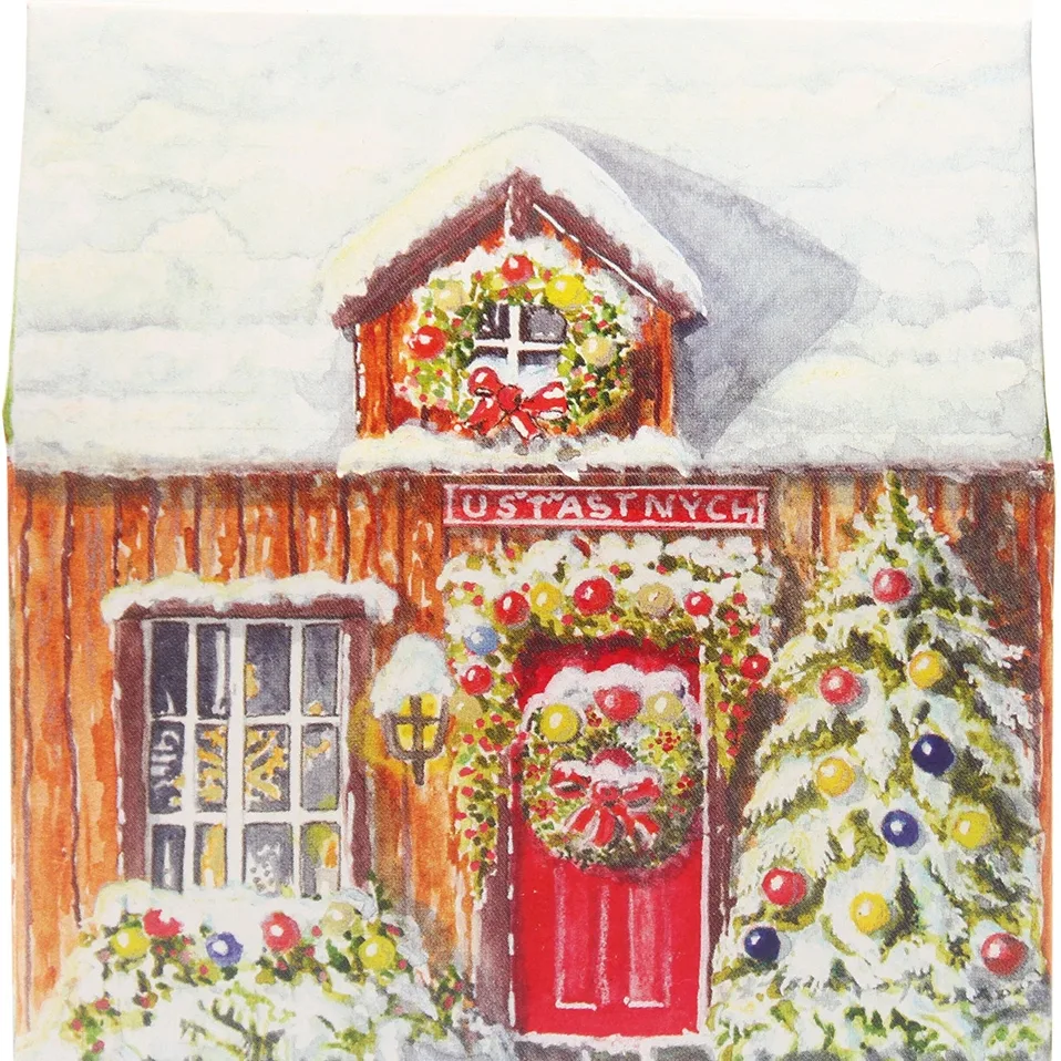 Bohemia Gifts & Cosmetics Little House of Christmas Tvålbit doft Apple & Cinnamon 80 g