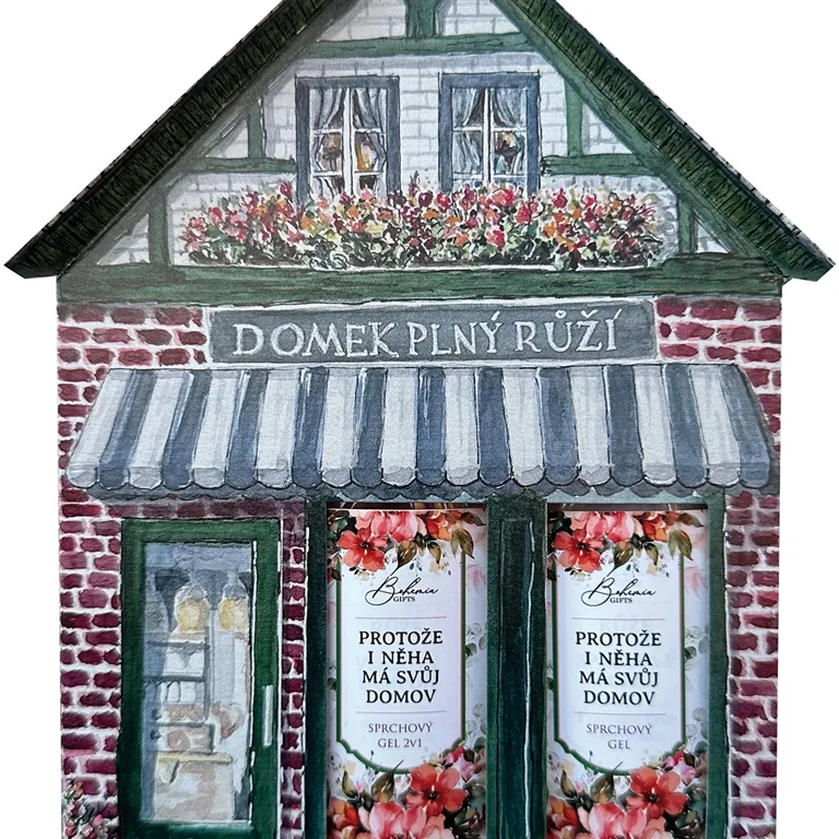 Bohemia Gifts & Cosmetics Little House of Rose Presentförpackning Med doft av rosor