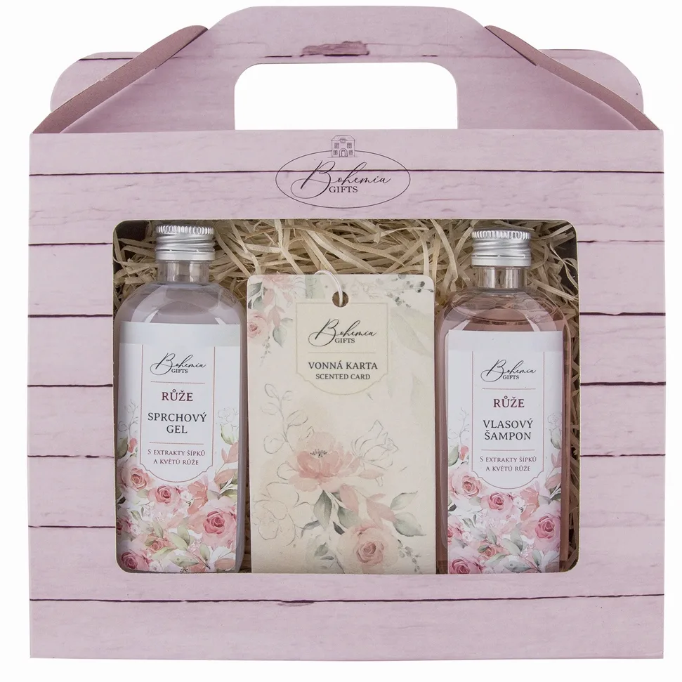 Bohemia Gifts & Cosmetics Roses Presentförpackning Med doft av rosor