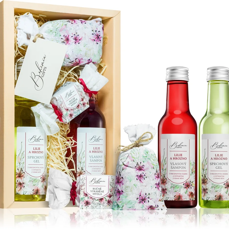 Bohemia Gifts & Cosmetics Wine Spa Presentförpackning för bad