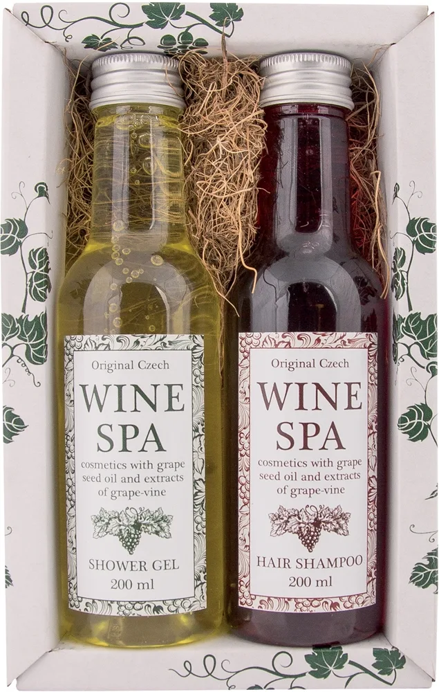 Bohemia Gifts Wine Spa Presentförpackning för dusch