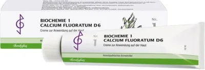 BIOCHEMIE 1 Calcium fluoratum D 6 Creme 100 ml Creme