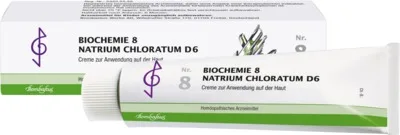 BIOCHEMIE 8 Natrium chloratum D 6 Creme 100 ml Creme