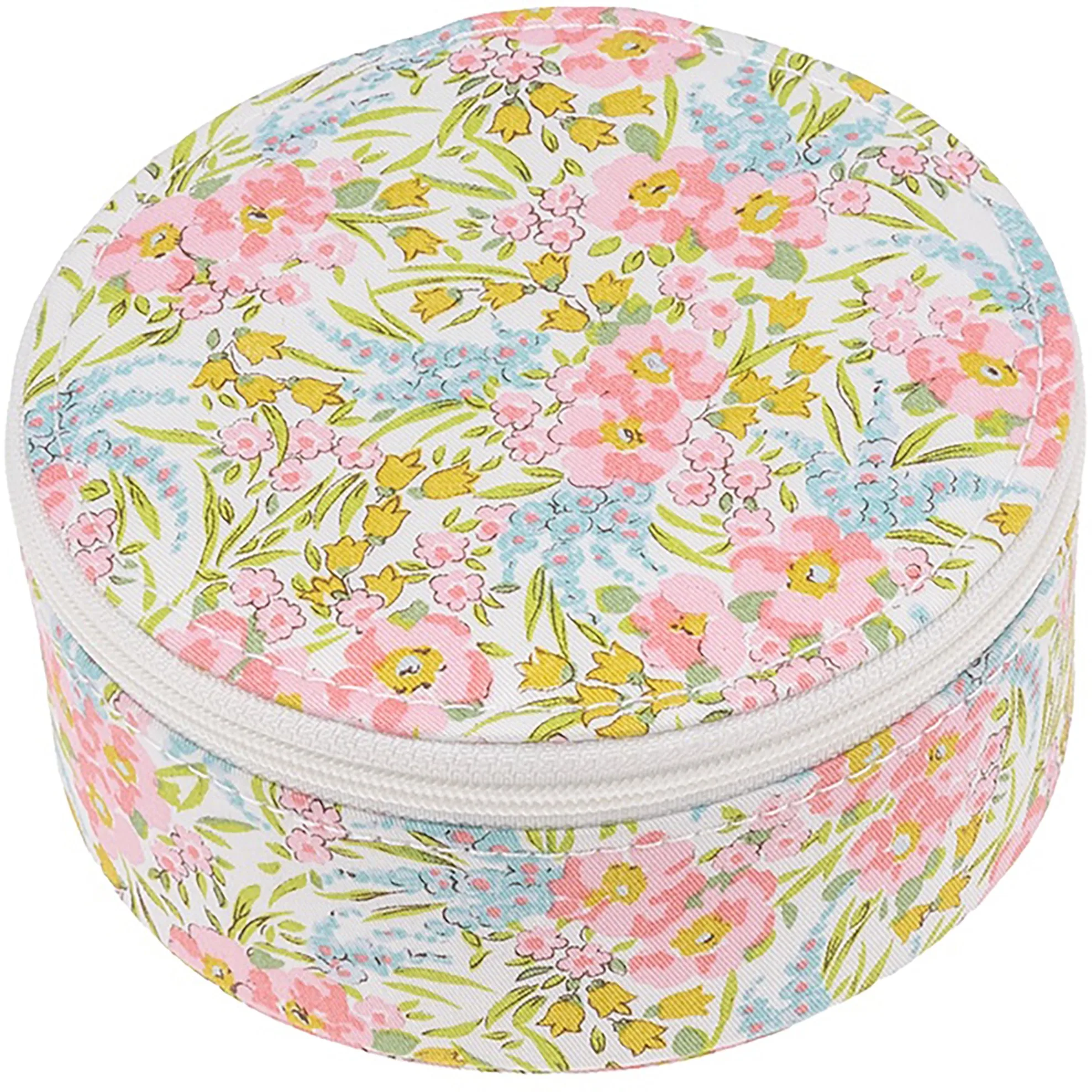 Bon Dep Jewelry box round mw Liberty Swirling Petals