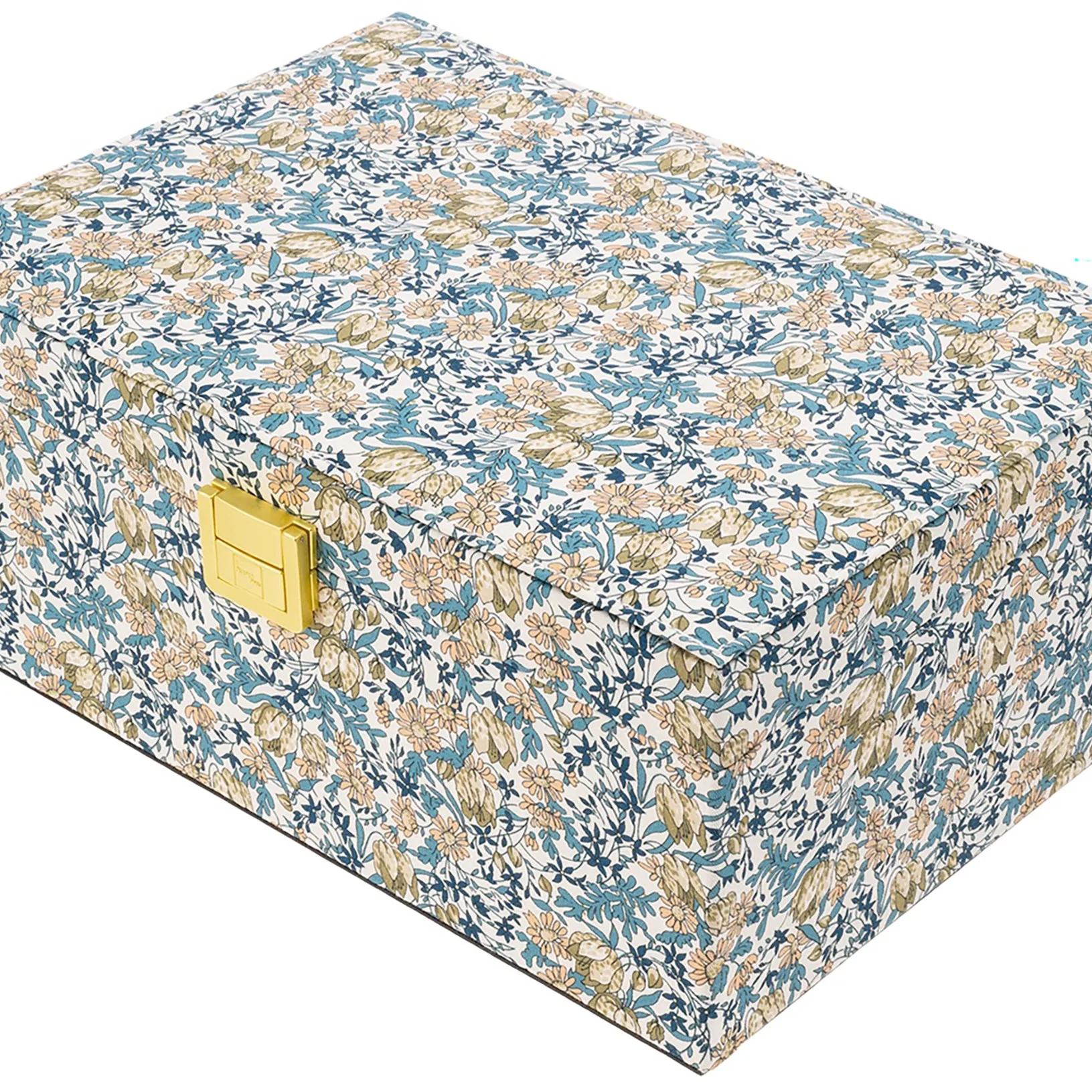 Bon Dep Jewelry Box Square Mw Liberty Francesca Tulip