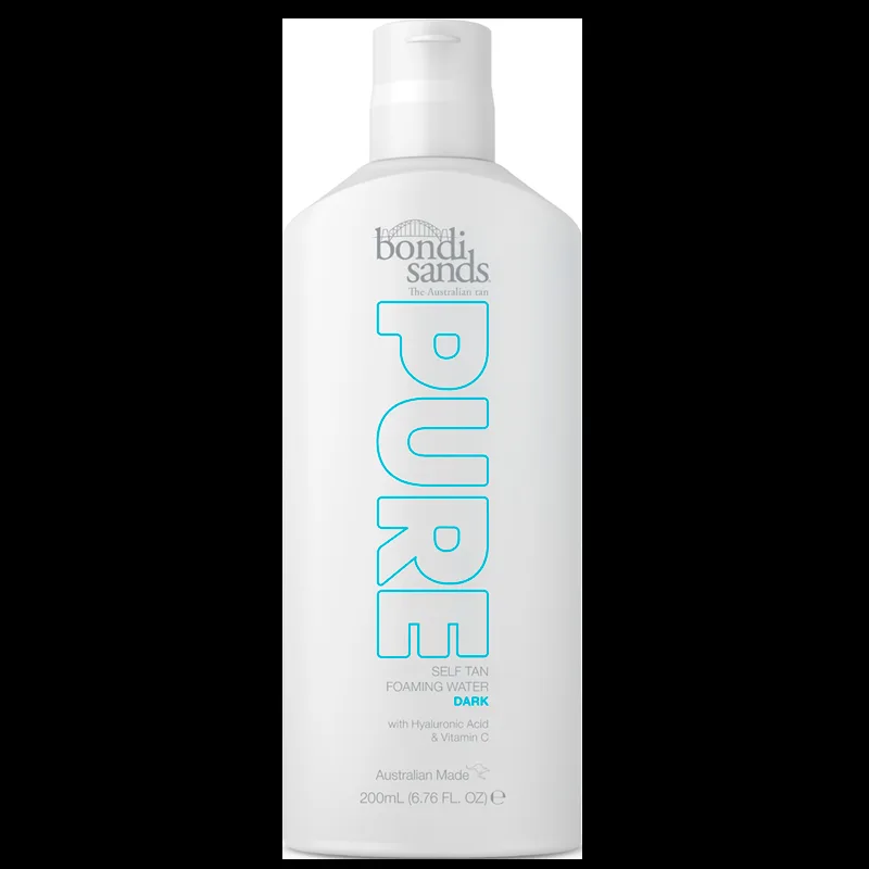 Bondi Sands Pure Self Tan Foaming Water Dark (200 ml)