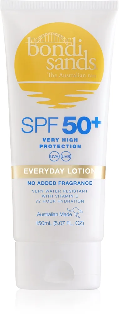Bondi Sands SPF 50+ Everyday Body Lotion Krops solcreme lotion Vandfast SPF 50+ 500 ml