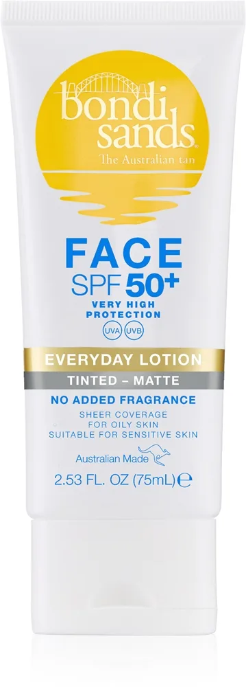 Bondi Sands SPF 50+ Everyday Face Lotion - Tinted Matte Sollotion