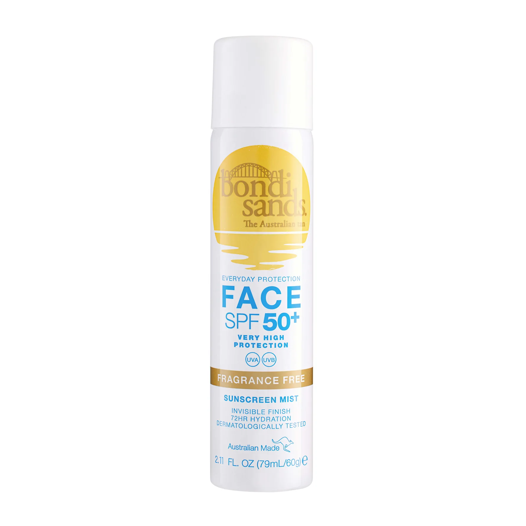 SPF50+ Fragrance Free Face Mist 79 ml