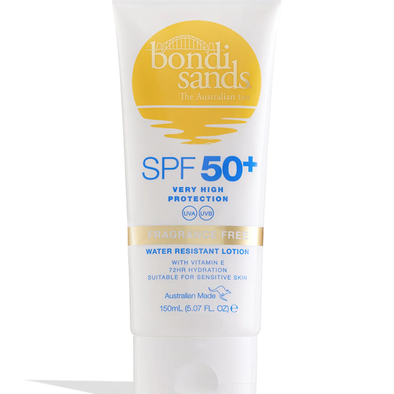SPF50+ Fragrance Free Body Suncreen Lotion 150 ml