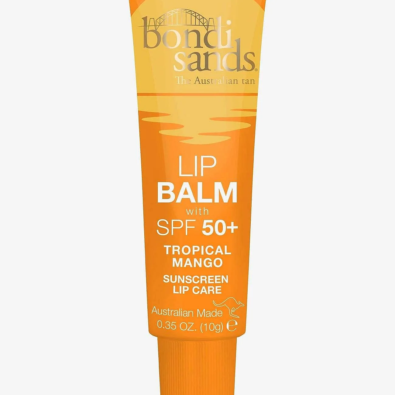 Bondi Sands SPF 50+ Lip Balm suojaava huulibalsami SPF 50+ tuoksuva Tropical Mango 10 g