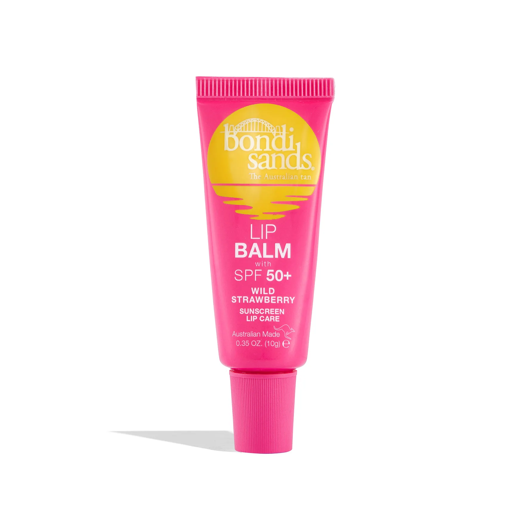Bondi Sands SPF 50+ Lip Balm suojaava huulibalsami SPF 50+ tuoksuva Wild Strawberry 10 g