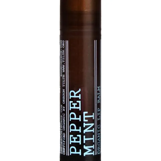 Booming Bob Organic Lip Balm - Peppermint 4,25 g Eko