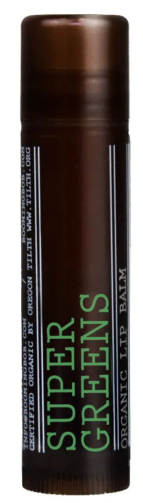Booming Bob Organic Lip Balm Supergreens 4 g