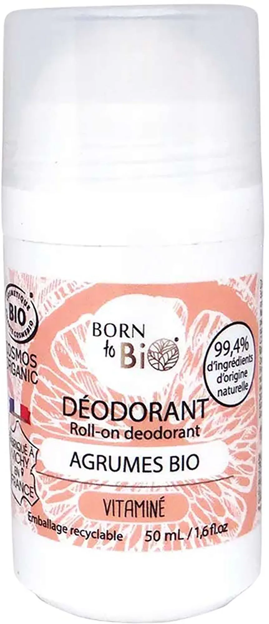 Born to Bio Organic Citrus Fruit Deodorant 50 ml