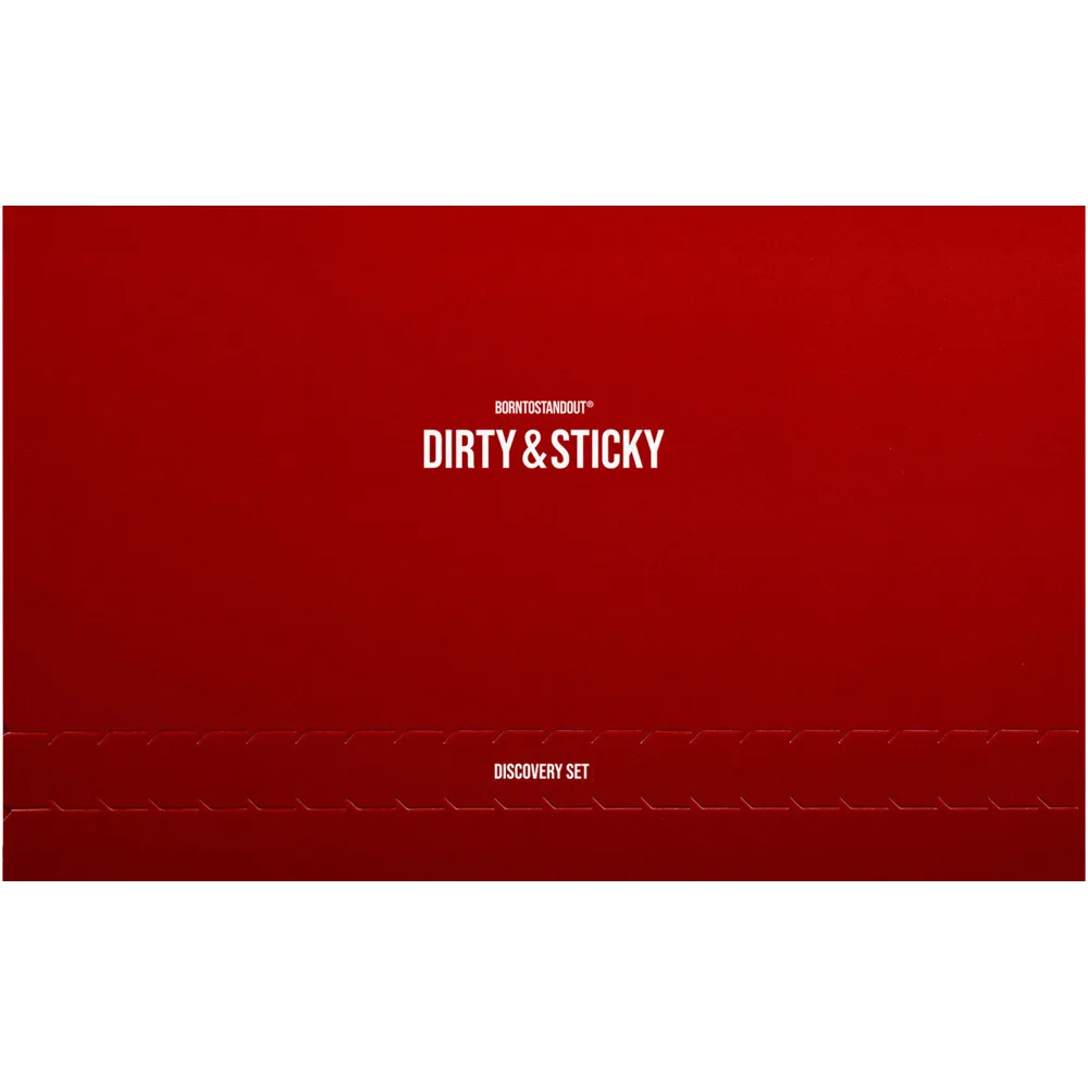 BORNTOSTANDOUT Dirty & Sticky Discovery Kit (24Vs) (8 x 2 ml)
