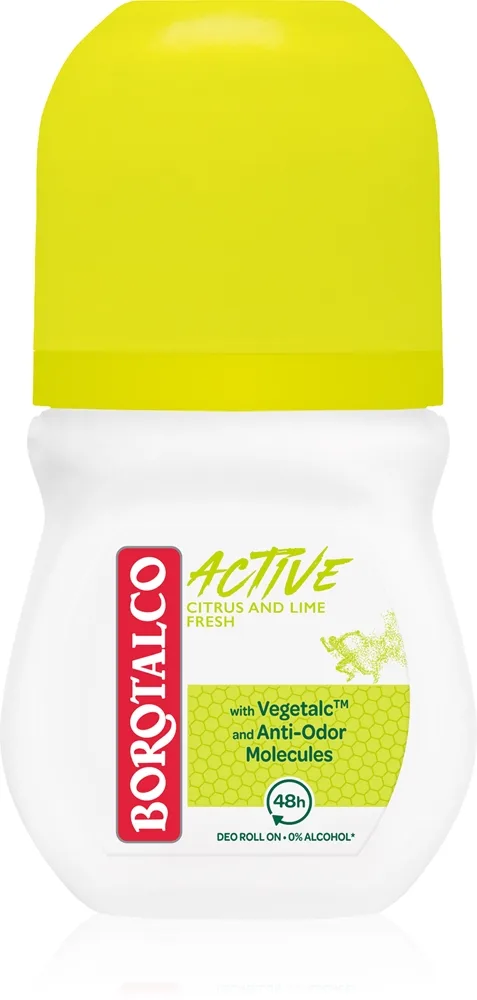 Borotalco Active Citrus & Lime Roll-On Deodorant 48 tim 50 ml