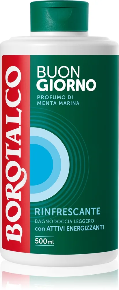 Borotalco Good Morning Refreshing Uppfriskande dusch-gel doft Sea Mint 500 ml