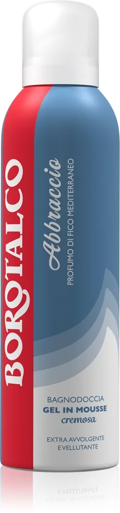 Borotalco Hug Mediterranean Fig Duschskum med en uppfriskande effekt 200 ml