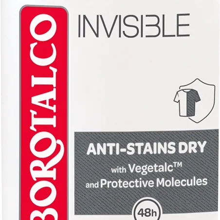 Borotalco Invisible Deodorantstift 40 ml