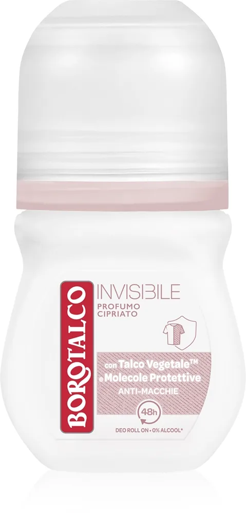 Borotalco Invisible Soft Roll-On Deodorant 48 tim 50 ml