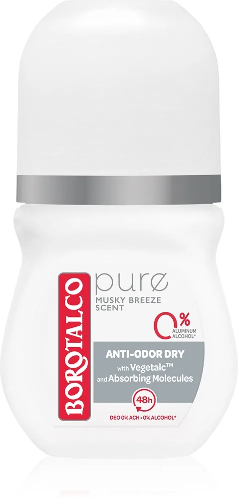 Borotalco Pure Roll-On Deodorant doft Musky Breeze 50 ml