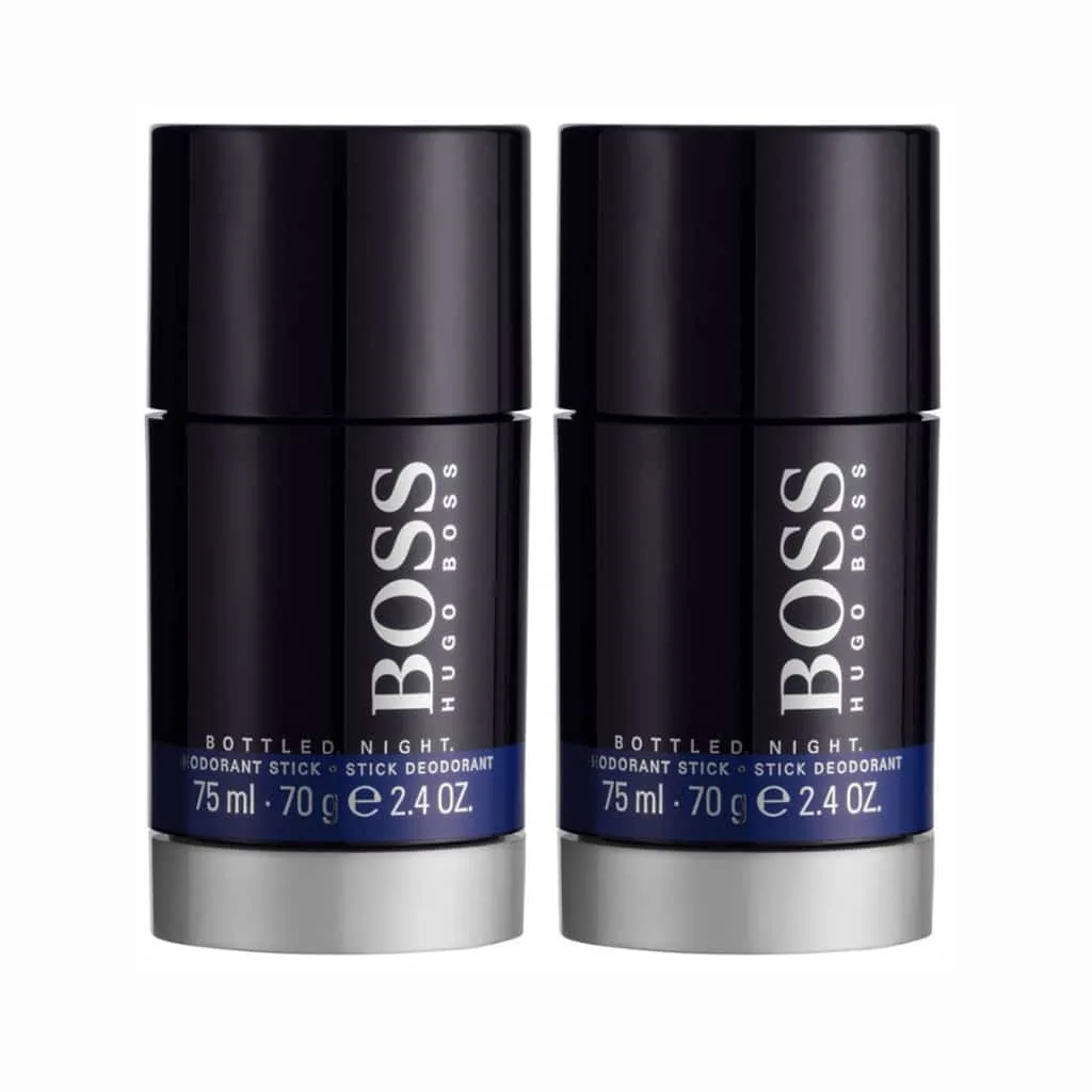 2-pack Hugo Boss Boss Bottled Night Deostick 75ml