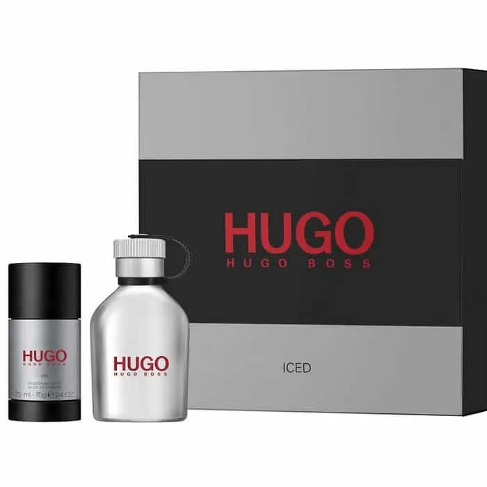 Giftset Hugo Boss Hugo Iced Edt 75ml + Deostick 75ml