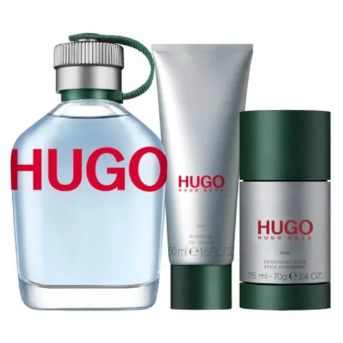 Hugo Boss Man (Green) EDT Gift Set 125 ml