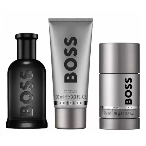 Hugo Boss Men's Boss Bottled Parfum Gift Set 100 ml