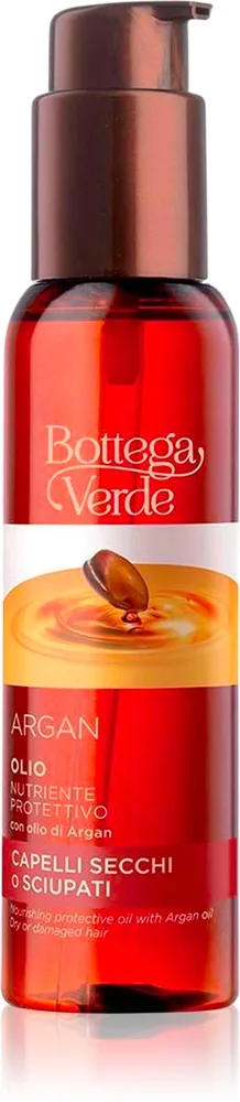 Bottega Verde Argan ravitseva öljy kuiville ja vaurioituneille hiuksille 100 ml