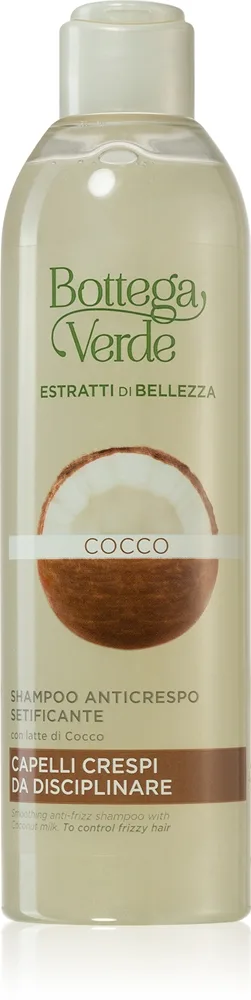 Bottega Verde Coconut Intensivt närande schampo För att behandla krull 250 ml