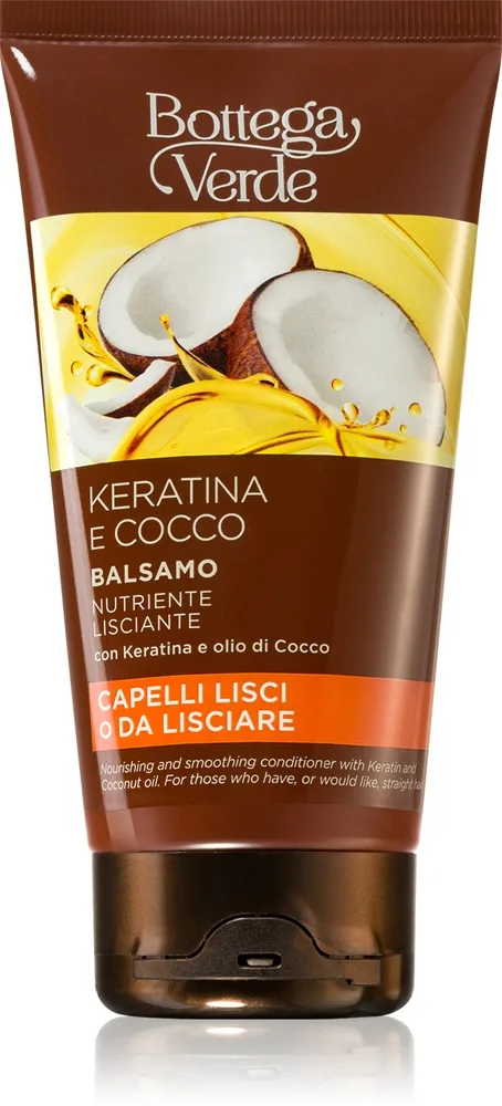 Bottega Verde Keratin & Coconut Smoothing and Nourishing Conditioner 150 ml