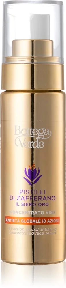 Bottega Verde Pistilli Di Zafferano Koncentreret serum mod aldring 30 ml
